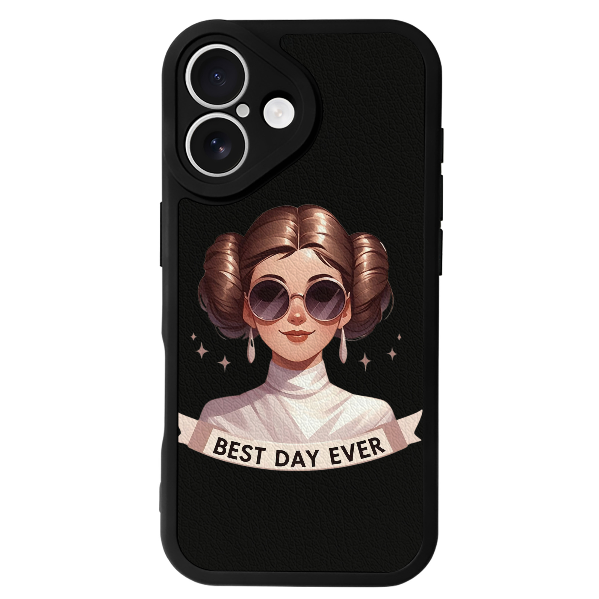 （画像用） スター・ウォーズ Star Wars 【iPhone 16シリーズ対応】シリコンスマホケース（レザー調） 材質：シリコン